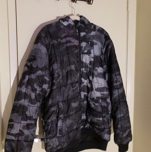 Heavy Nylon Camo Coat M/L